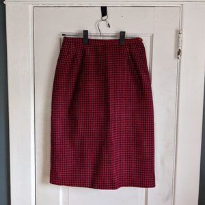 Vintage Talbott Wool Skirt